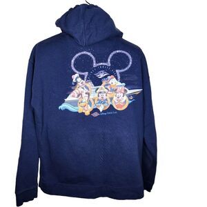 Disney Cruise Line Hoodie Mickey Minnie Goofy Pluto Donald Duck Womens Size XL B